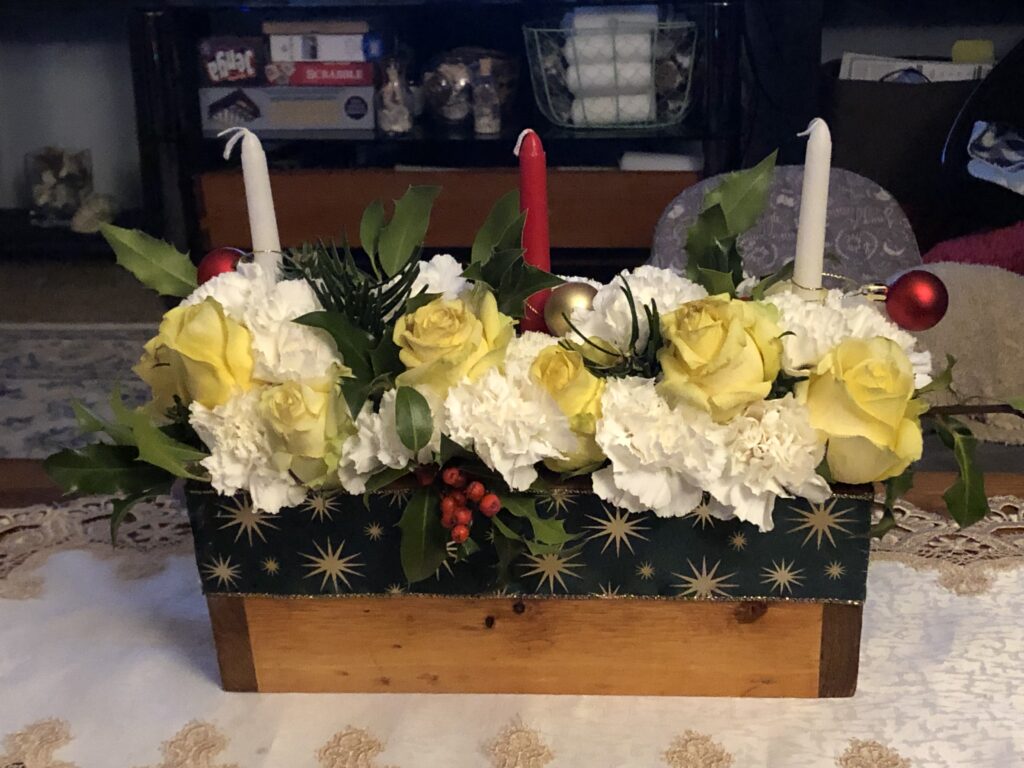 Yellow Rose Centerpiece